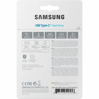 Samsung Type-C 256GB USB 3.2 Flash Drive MUF-256DA/AM