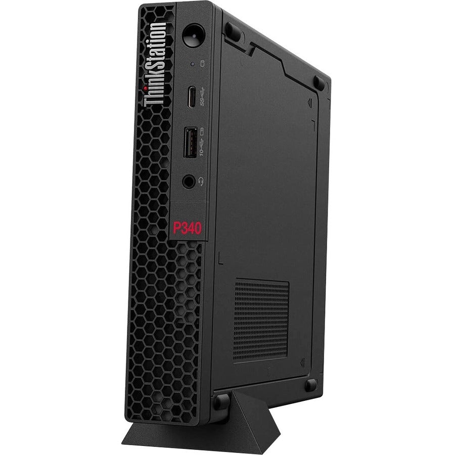 Lenovo ThinkStation P340 30DF001SCA Workstation - 1 x Intel i9-10900T - 16 GB - 512 GB SSD - Tiny - Raven Black 30DF001SCA