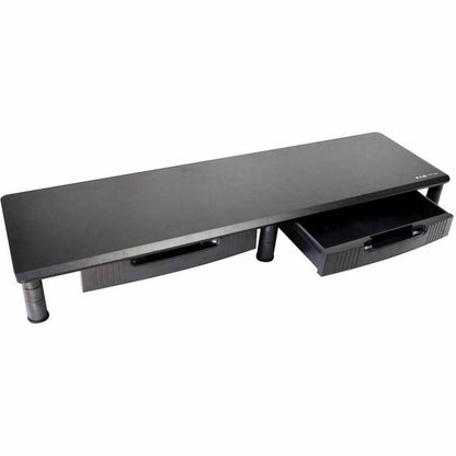 Support pour écran double extra-large Tripp Lite by Eaton avec tiroirs de rangement, 39 x 11 po, noir, TAA MR4011DTAA