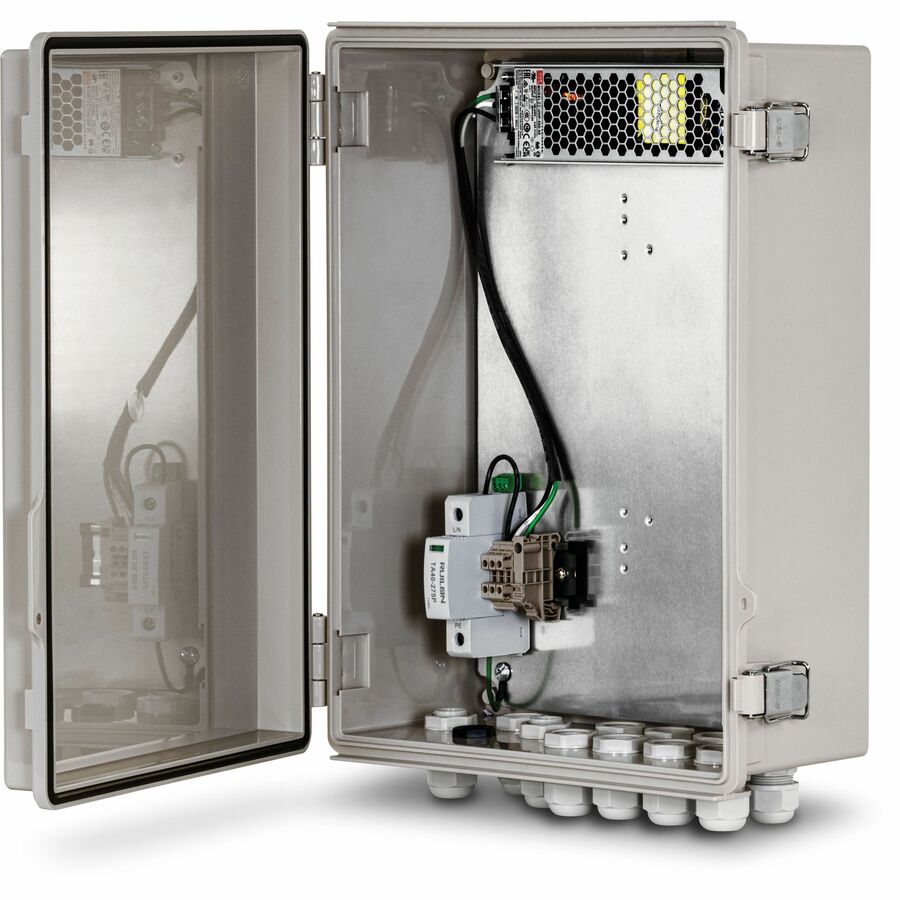 Boîtier extérieur résistant aux intempéries IP68 TRENDnet avec alimentation TI-CA3K