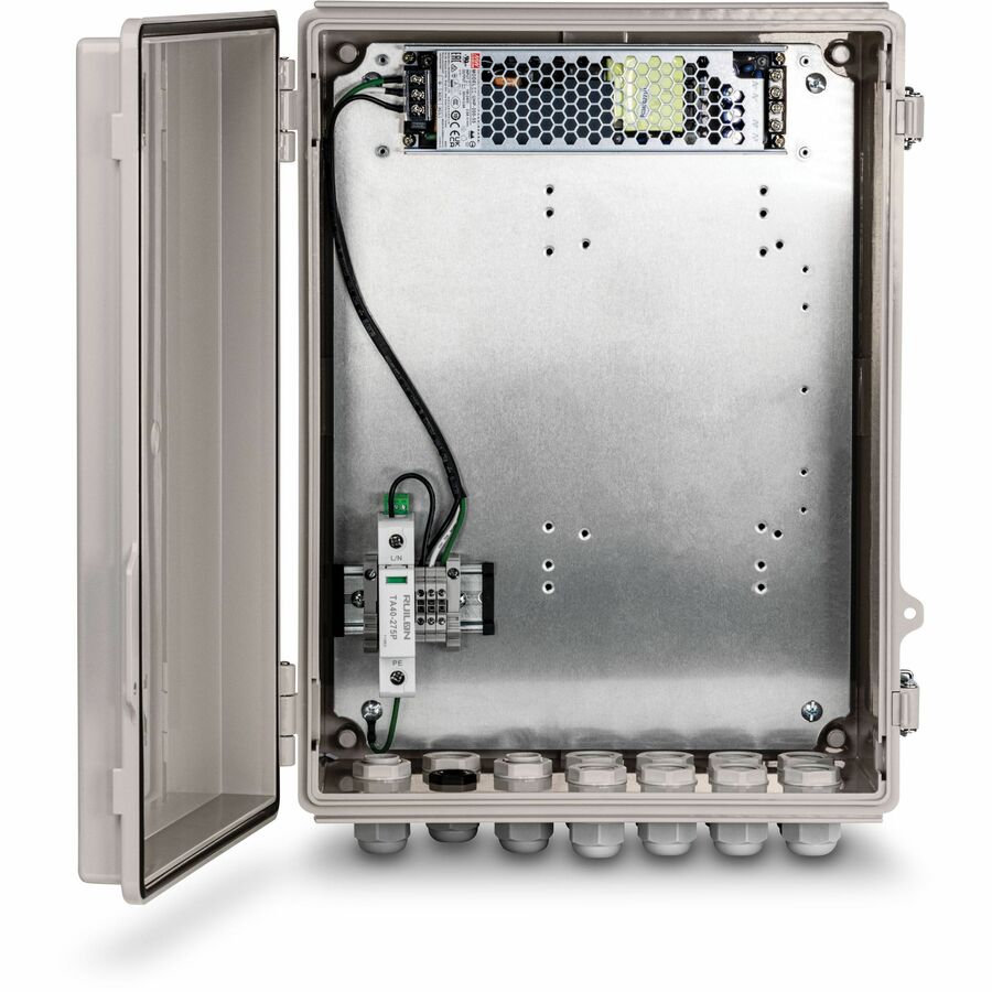 Boîtier extérieur résistant aux intempéries IP68 TRENDnet avec alimentation TI-CA3K