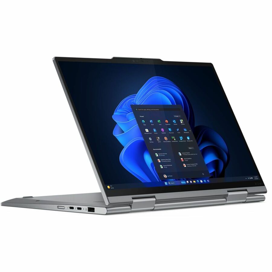 Lenovo ThinkPad X1 Gen 9 21KE005SCA Ordinateur portable convertible 2 en 1 à écran tactile 14" - WUXGA - Intel Core Ultra 7 165U - Technologie vPro - Plateforme Intel Evo - 32 Go - SSD 1 To - Clavier français - Gris 21KE005SCA