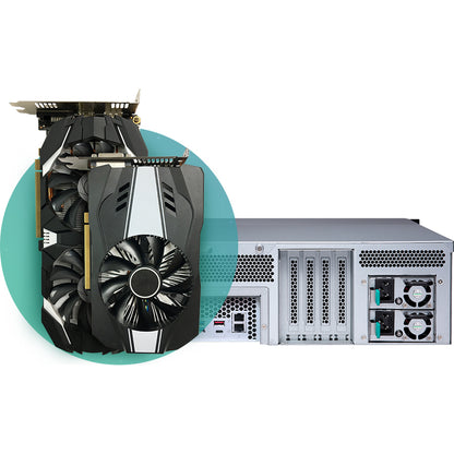Système de stockage SAN/NAS QNAP TS-1677XU-RP-2700-16G TS-1677XU-RP-2700-16G-US