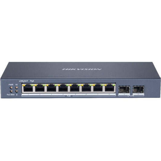 Commutateur PoE intelligent Gigabit Hikvision à 8 ports DS-3E1510P-SI