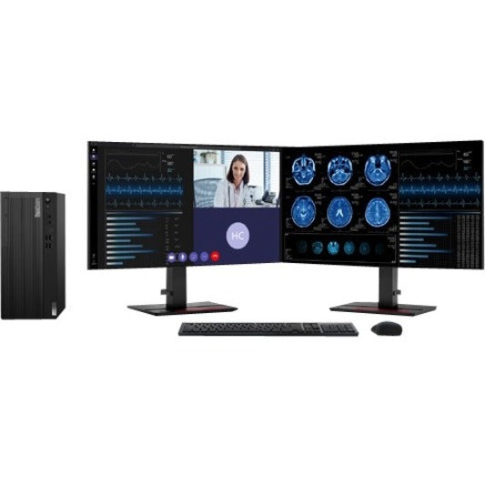 Ordinateur de bureau Lenovo ThinkCentre M80t 11CS000XUS - Intel Core i7 10e génération i7-10700 Octa-core (8 cœurs) 2,90 GHz - 16 Go RAM DDR4 SDRAM - 256 Go SSD - Tour - Noir corbeau 11CS000XUS