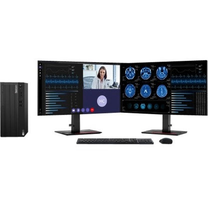 Ordinateur de bureau Lenovo ThinkCentre M80t 11CS000XUS - Intel Core i7 10e génération i7-10700 Octa-core (8 cœurs) 2,90 GHz - 16 Go RAM DDR4 SDRAM - 256 Go SSD - Tour - Noir corbeau 11CS000XUS