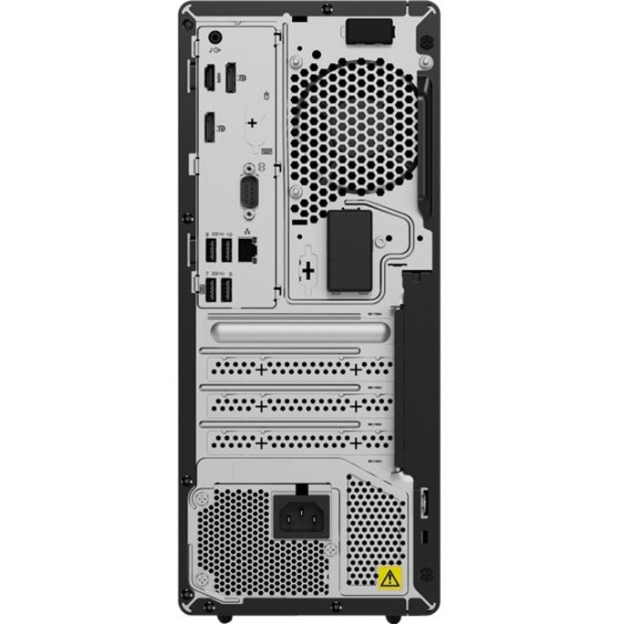 Ordinateur de bureau Lenovo ThinkCentre M80t 11CS000XUS - Intel Core i7 10e génération i7-10700 Octa-core (8 cœurs) 2,90 GHz - 16 Go RAM DDR4 SDRAM - 256 Go SSD - Tour - Noir corbeau 11CS000XUS