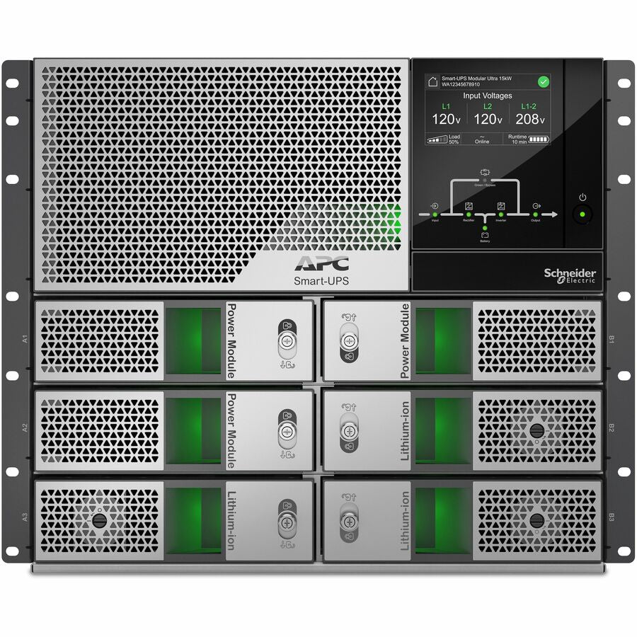 Onduleur montable en rack Schneider Electric Smart-UPS 15 000 VA SRYL15K15RMXLT