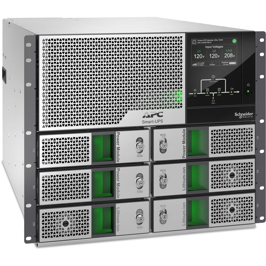Onduleur montable en rack Schneider Electric Smart-UPS 15 000 VA SRYL15K15RMXLT