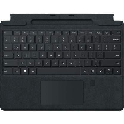 Étui clavier/housse Microsoft Signature pour tablette Microsoft Surface Pro 8, Surface Pro X 13" - Noir 8XG-00001