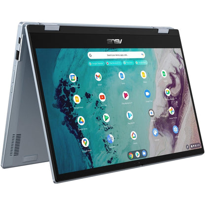 Asus Chromebook Flip CX3 CX3400FMA-DH31T-CA 14" Touchscreen Convertible 2 in 1 Chromebook - Full HD - Intel Core i3 11th Gen i3-1110G4 - 8 GB - 128 GB SSD - AI Blue CX3400FMA-DH31T-CA