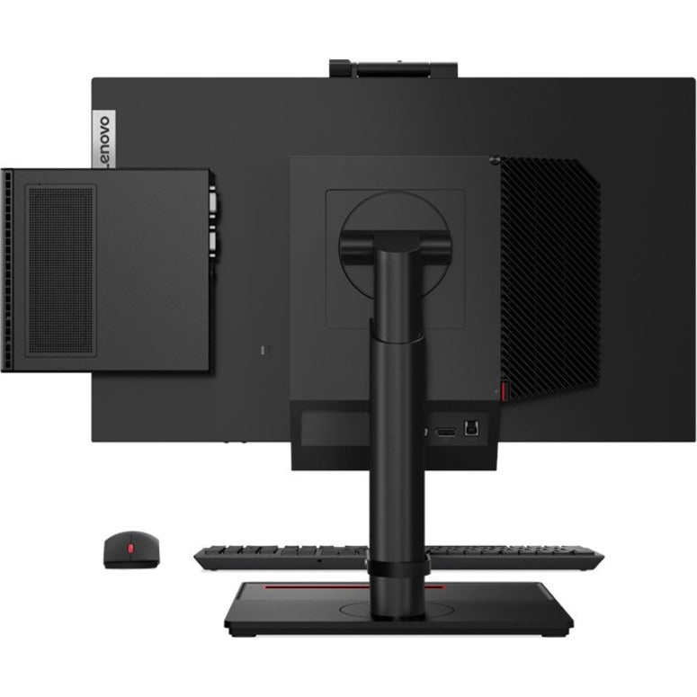 Ordinateur de bureau Lenovo ThinkCentre M90q Gen 2 11MQ002HUS - Intel Core i5 11e génération i5-11500 - Technologie vPro - 8 Go - SSD 256 Go - Minuscule - Noir 11MQ002HUS