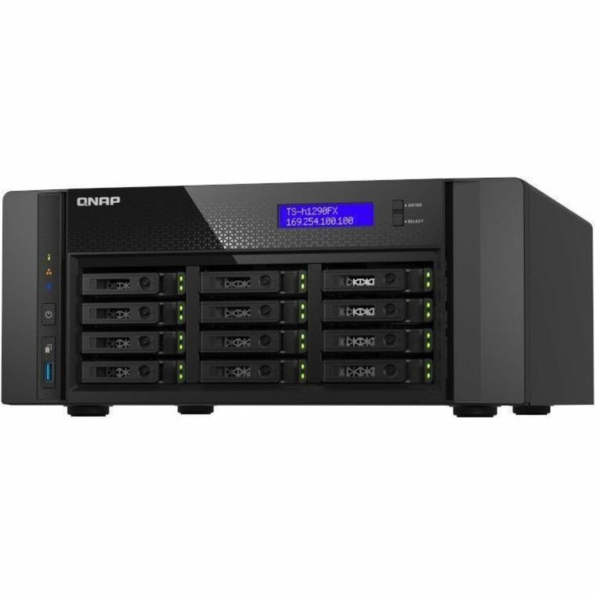 Système de stockage SAN/NAS QNAP TS-h1290FX-7302P-128G TS-H1290FX-7302P-128G-US