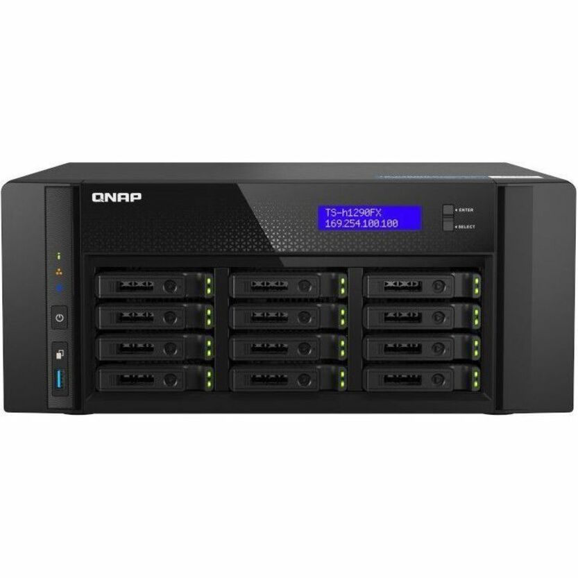 Système de stockage SAN/NAS QNAP TS-h1290FX-7302P-128G TS-H1290FX-7302P-128G-US