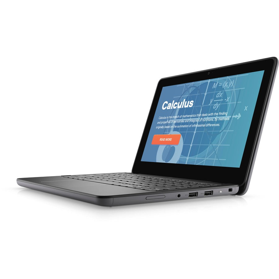 Ordinateur portable convertible 2 en 1 à écran tactile Dell Latitude 3000 3120 11,6" - HD - Intel Pentium Silver N6000 - 4 Go - SSD 128 Go - Clavier anglais (États-Unis) - Gris Titane 02YN1