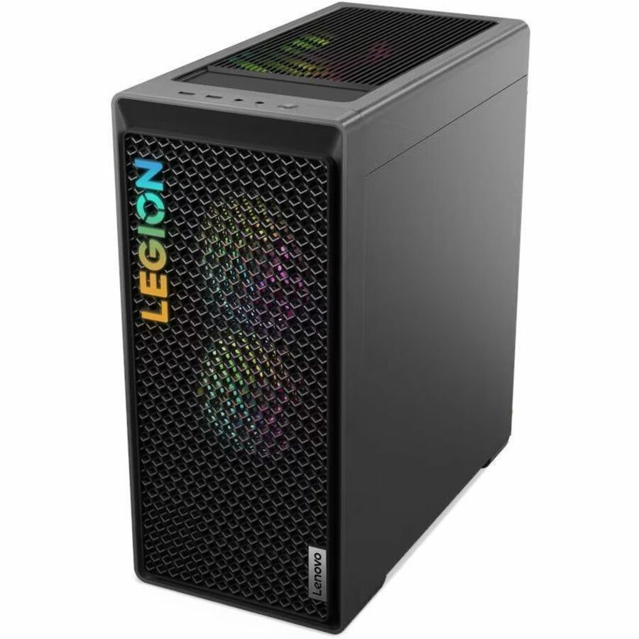 Ordinateur de bureau de jeu Lenovo Legion T5 26IRB8 90UT001QUS - Intel Core i7 14e génération i7-14700F - 16 Go - SSD 1 To - Tour - Gris orage 90UT001QUS
