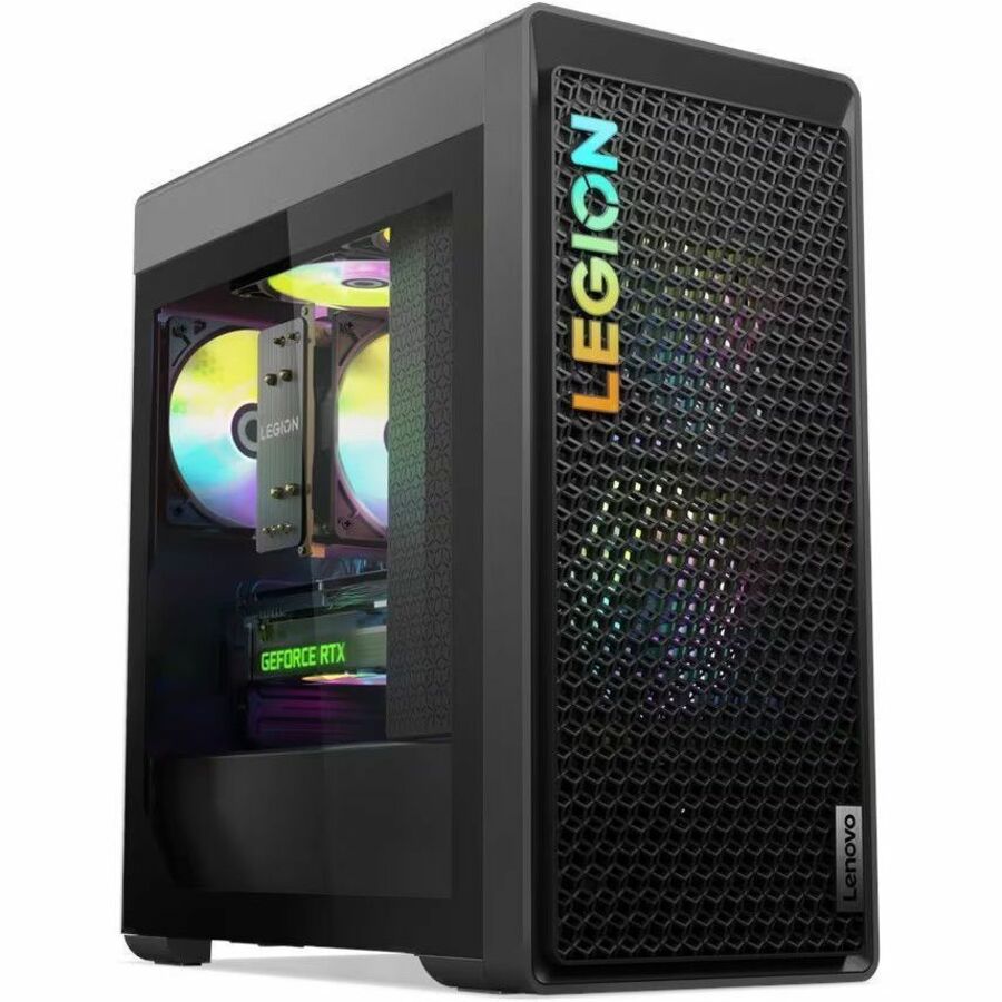 Ordinateur de bureau de jeu Lenovo Legion T5 26IRB8 90UT001QUS - Intel Core i7 14e génération i7-14700F - 16 Go - SSD 1 To - Tour - Gris orage 90UT001QUS