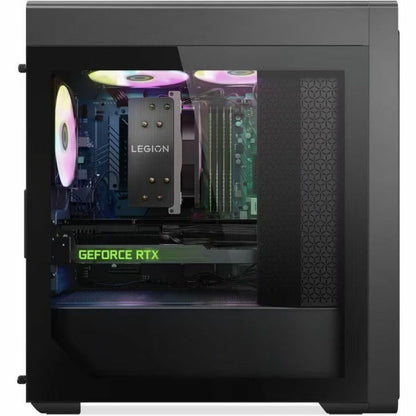 Ordinateur de bureau de jeu Lenovo Legion T5 26IRB8 90UT001QUS - Intel Core i7 14e génération i7-14700F - 16 Go - SSD 1 To - Tour - Gris orage 90UT001QUS