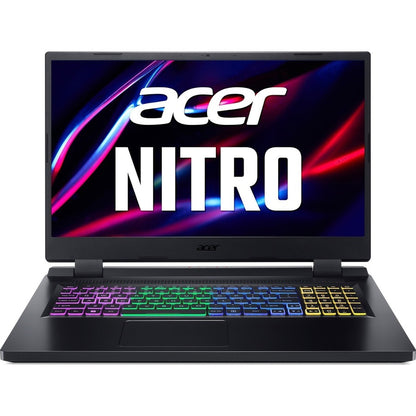 Ordinateur portable de jeu Acer Nitro 5 AN517-55 AN517-55-79QV 17,3" - Full HD - Intel Core i7 12e génération i7-12700H - 16 Go - SSD 1 To - Clavier anglais (États-Unis), français NH.QFWAA.001