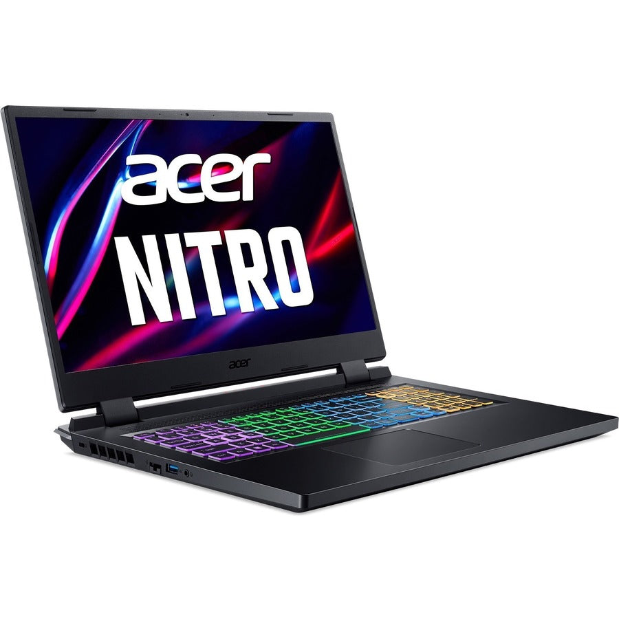 Ordinateur portable de jeu Acer Nitro 5 AN517-55 AN517-55-79QV 17,3" - Full HD - Intel Core i7 12e génération i7-12700H - 16 Go - SSD 1 To - Clavier anglais (États-Unis), français NH.QFWAA.001