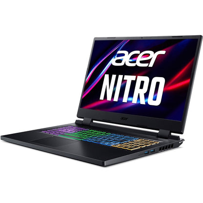Ordinateur portable de jeu Acer Nitro 5 AN517-55 AN517-55-79QV 17,3" - Full HD - Intel Core i7 12e génération i7-12700H - 16 Go - SSD 1 To - Clavier anglais (États-Unis), français NH.QFWAA.001