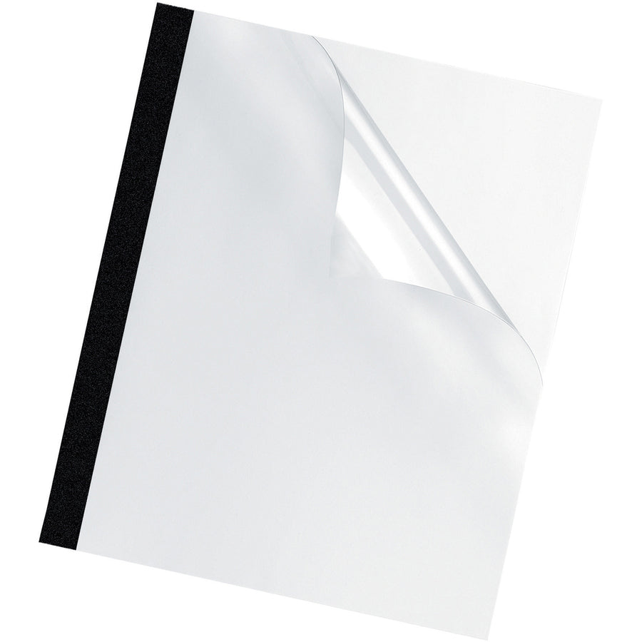 Couvertures de présentation thermiques Fellowes - 1", 240 feuilles, noir 5257001