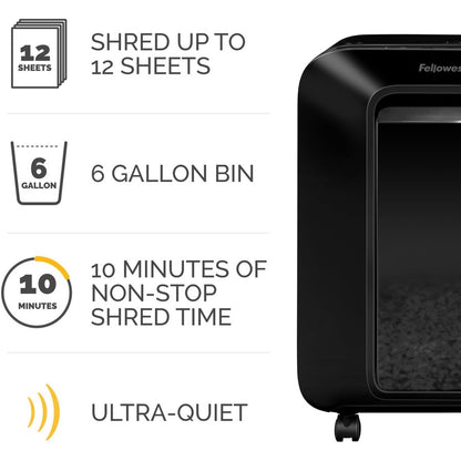 Fellowes Powershred LX200 Micro Cut Shredder 5015001
