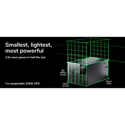 APC by Schneider Electric Smart-UPS 10000VA Rack-mountable UPS SRYL10K15RMXLT