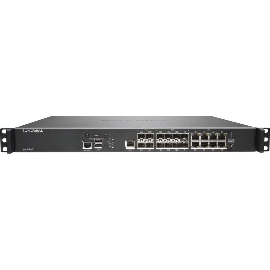 Dispositif de sécurité réseau/pare-feu SonicWall NSA 6600 01-SSC-1096