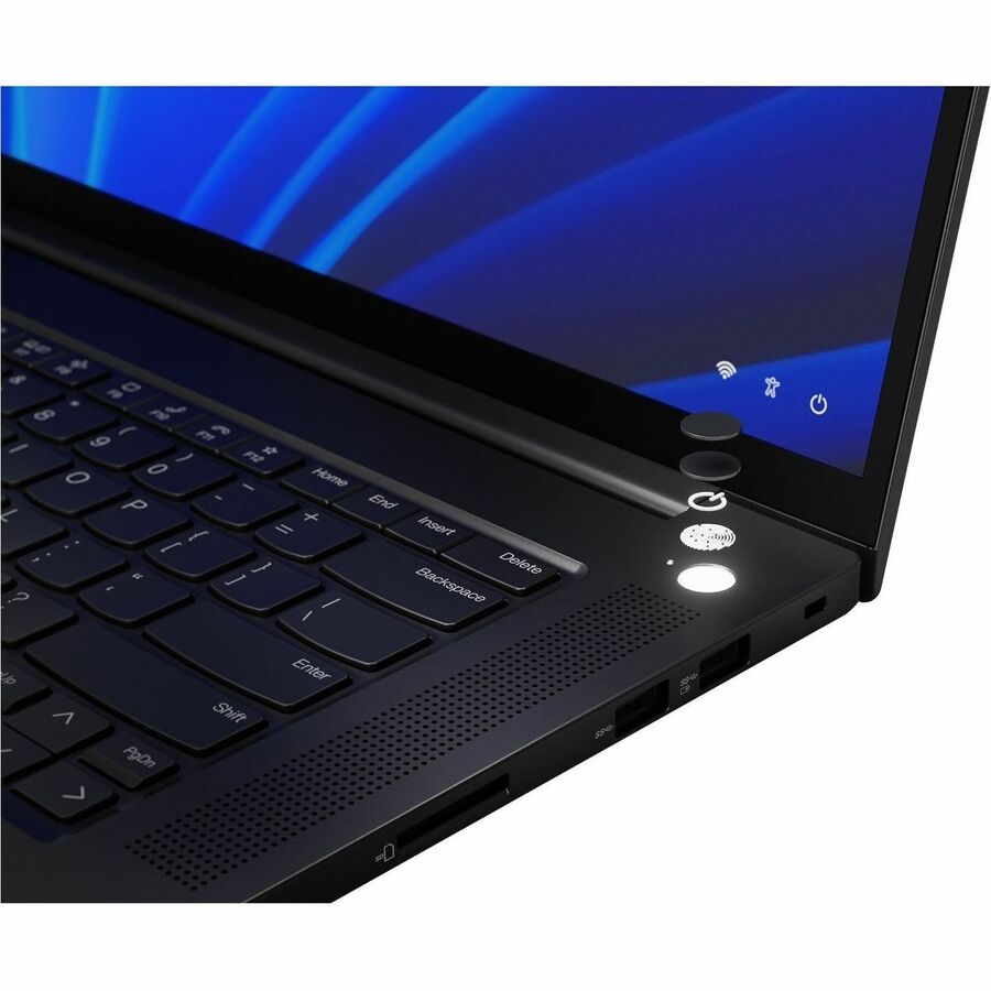 Station de travail mobile Lenovo ThinkPad P1 Gen 5 21DC006DCA 16" - WQXGA - Intel Core i7 12e génération i7-12700H - 32 Go - SSD 1 To - Clavier français - Noir 21DC006DCA