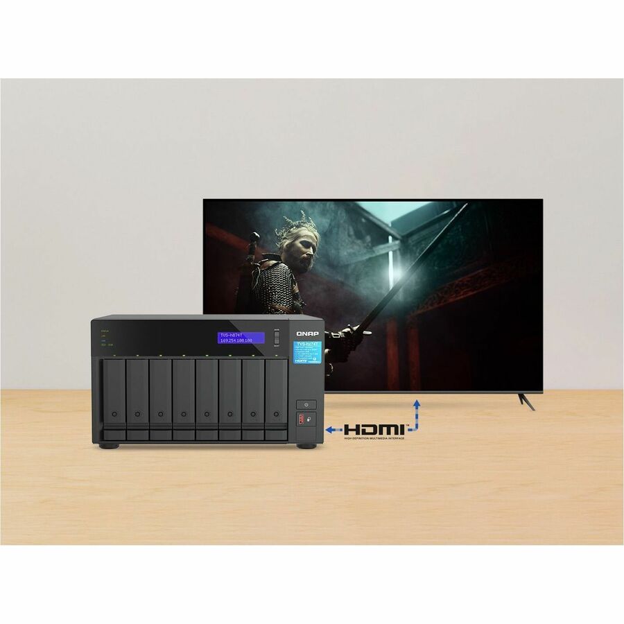 Système de stockage NAS QNAP TVS-h874T-i7-32G TVS-H874T-I7-32G-US