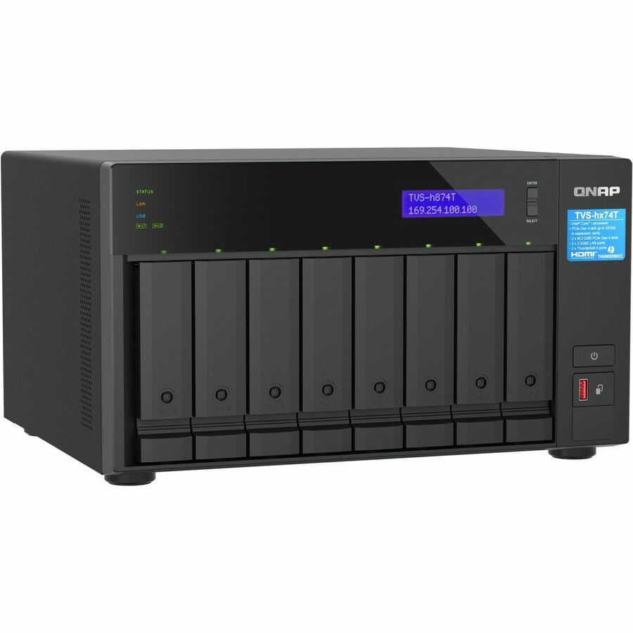 Système de stockage NAS QNAP TVS-h874T-i7-32G TVS-H874T-I7-32G-US