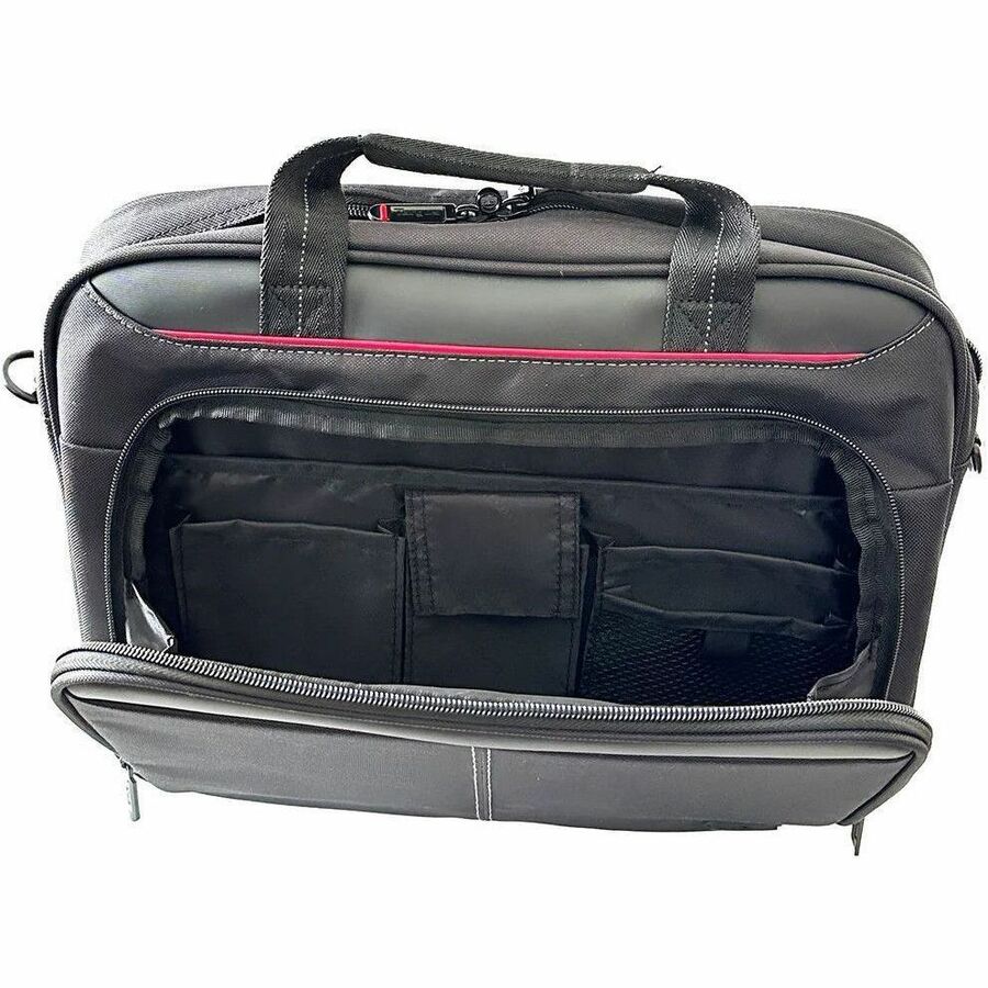 Sacoche de transport (porte-documents) Targus Classic TCT034CA pour ordinateur portable de 13 à 14 pouces, téléphone portable, carte de visite, câble, stylo - Noir TCT034CAE1-KM