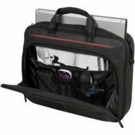 Sacoche de transport (porte-documents) Targus Classic TCT034CA pour ordinateur portable de 13 à 14 pouces, téléphone portable, carte de visite, câble, stylo - Noir TCT034CAE1-KM
