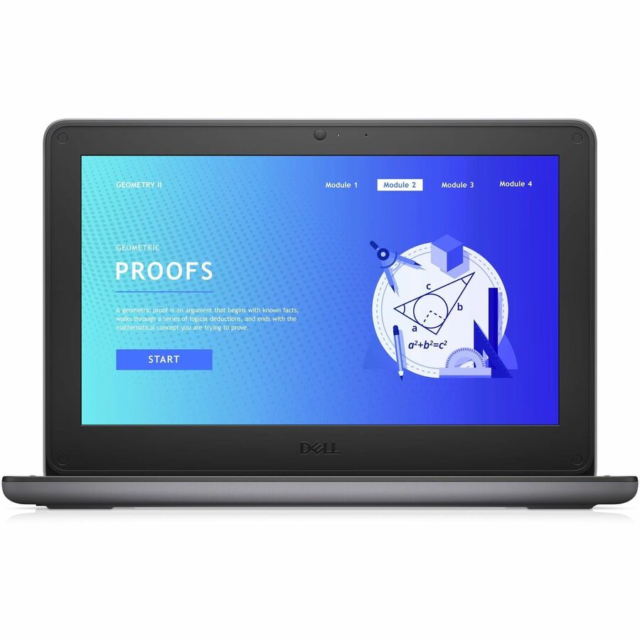 Netbook Dell Latitude 3000 3140 11,6" - HD - Intel N100 - 4 Go - SSD 128 Go - Clavier anglais (États-Unis) - Gris Titane 0PGKT