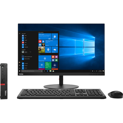 Ordinateur de bureau Lenovo ThinkCentre M920q 10RS000UUS - Intel Core i7 8e génération i7-8700T - 8 Go - SSD 512 Go - Tiny - Raven Black 10RS000UUS