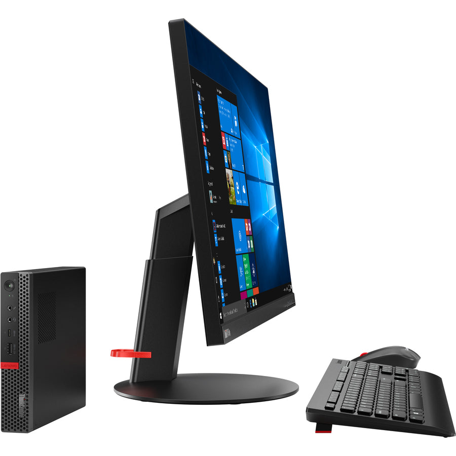Ordinateur de bureau Lenovo ThinkCentre M920q 10RS000UUS - Intel Core i7 8e génération i7-8700T - 8 Go - SSD 512 Go - Tiny - Raven Black 10RS000UUS