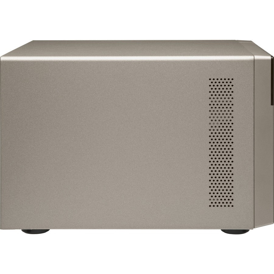 NAS QNAP puissant avec APU AMD RX-421BD Quad-Core et évolutivité PCIe TVS-673e-8G-US