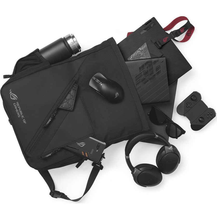 Sac à dos/mallette de transport Asus ROG Archer pour ordinateur portable Asus de 11" à 15,6" - Noir 90XB07D0-BBP000