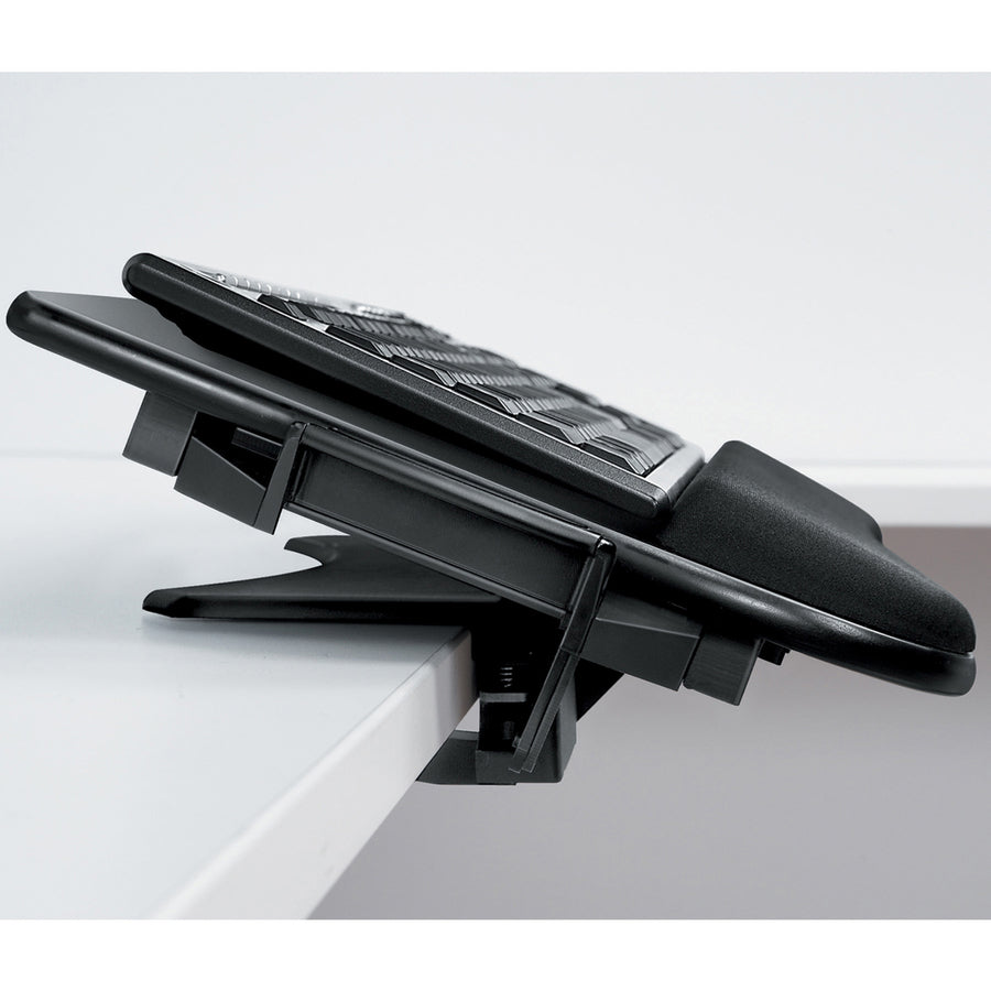 Gestionnaire de clavier inclinable et coulissant Fellowes 8060101