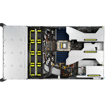 Système Barebone Asus RS520A-E12-RS24U-16W2RB - Montable en rack 2U - Socket SP5 LGA-6096 - Prise en charge 1 x processeur - AMD RS520A-E12-RS24U-16W2RB