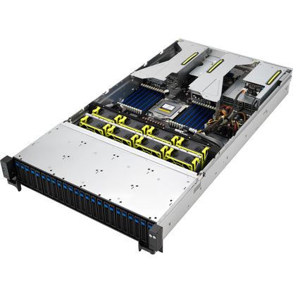 Système Barebone Asus RS520A-E12-RS24U-16W2RB - Montable en rack 2U - Socket SP5 LGA-6096 - Prise en charge 1 x processeur - AMD RS520A-E12-RS24U-16W2RB