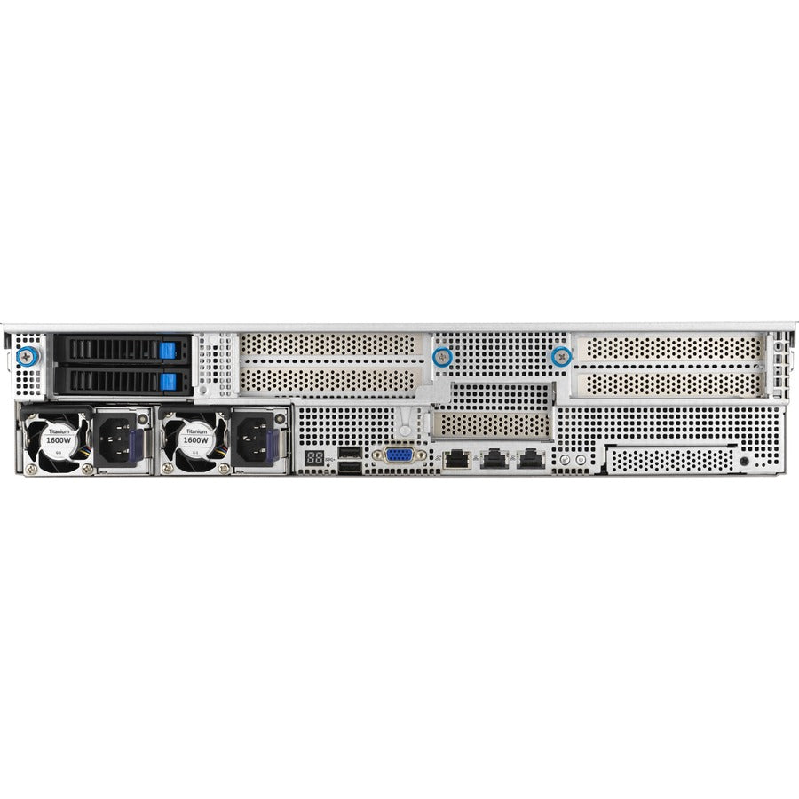 Système Barebone Asus RS520A-E12-RS24U-16W2RB - Montable en rack 2U - Socket SP5 LGA-6096 - Prise en charge 1 x processeur - AMD RS520A-E12-RS24U-16W2RB