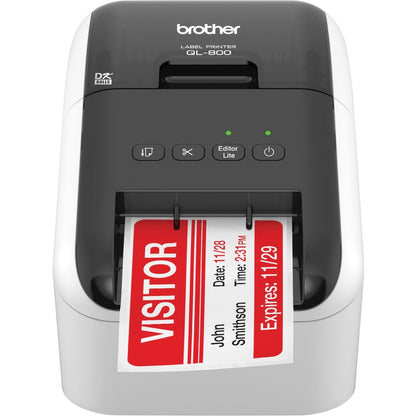 Imprimante thermique directe Brother QL800 - Monochrome - Impression d'étiquettes - USB QL800