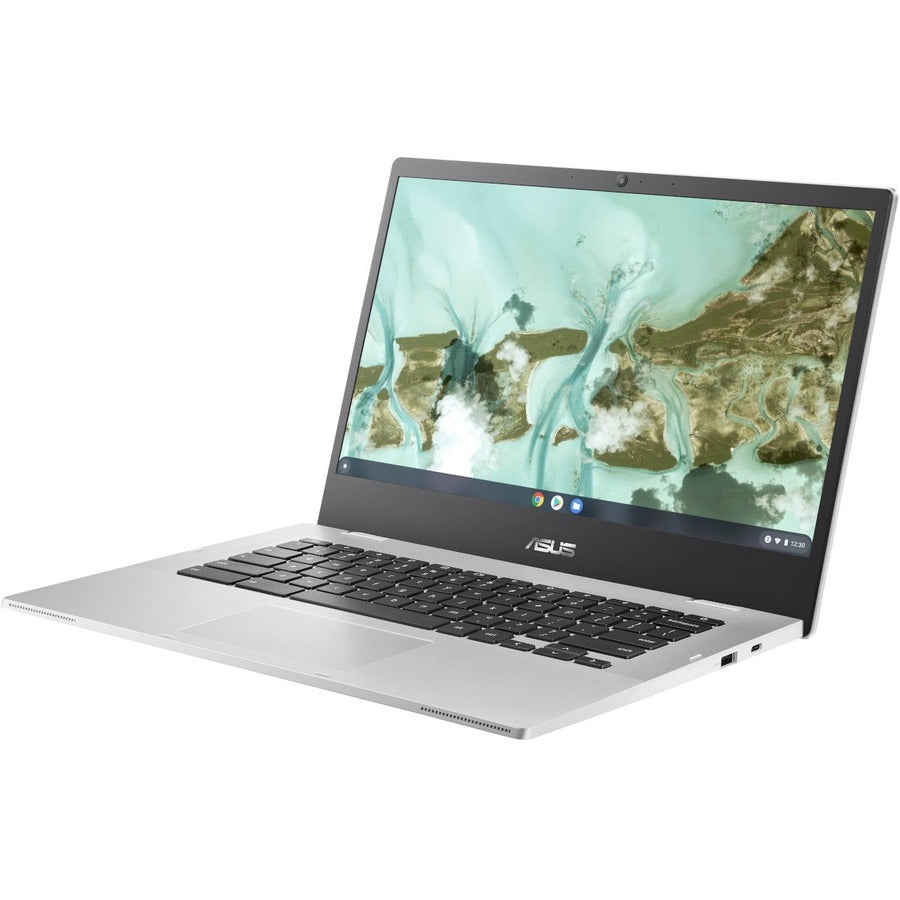 Asus Chromebook CX1 CX1400 CX1400FKA-DS01-CB Chromebook convertible 2 en 1 tactile 14" - Full HD - Intel Celeron N4500 - 4 Go - Mémoire flash 64 Go - Argent transparent CX1400FKA-DS01-CB