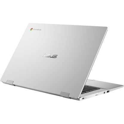 Asus Chromebook CX1 CX1400 CX1400FKA-DS01-CB Chromebook convertible 2 en 1 tactile 14" - Full HD - Intel Celeron N4500 - 4 Go - Mémoire flash 64 Go - Argent transparent CX1400FKA-DS01-CB