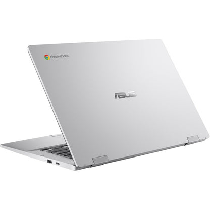 Asus Chromebook CX1 CX1400 CX1400FKA-DS01-CB Chromebook convertible 2 en 1 tactile 14" - Full HD - Intel Celeron N4500 - 4 Go - Mémoire flash 64 Go - Argent transparent CX1400FKA-DS01-CB