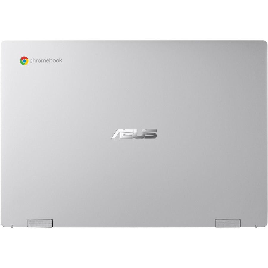 Asus Chromebook CX1 CX1400 CX1400FKA-DS01-CB Chromebook convertible 2 en 1 tactile 14" - Full HD - Intel Celeron N4500 - 4 Go - Mémoire flash 64 Go - Argent transparent CX1400FKA-DS01-CB