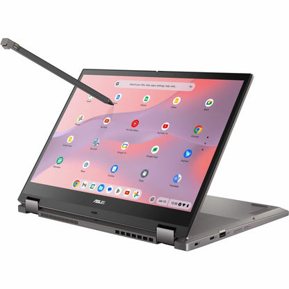 Asus Chromebook Vibe CX34 Flip CX3401 CX3401FBA-DS31T-CB Chromebook convertible 2 en 1 à écran tactile 14" - WUXGA - Intel Core i3 12e génération i3-1215U - 8 Go - SSD 128 Go - Blanc perle CX3401FBA-DS31T-CB