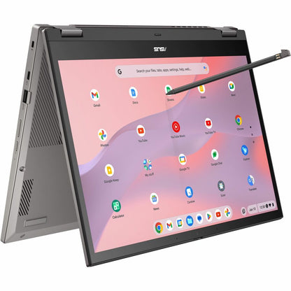 Asus Chromebook Vibe CX34 Flip CX3401 CX3401FBA-DS31T-CB Chromebook convertible 2 en 1 à écran tactile 14" - WUXGA - Intel Core i3 12e génération i3-1215U - 8 Go - SSD 128 Go - Blanc perle CX3401FBA-DS31T-CB